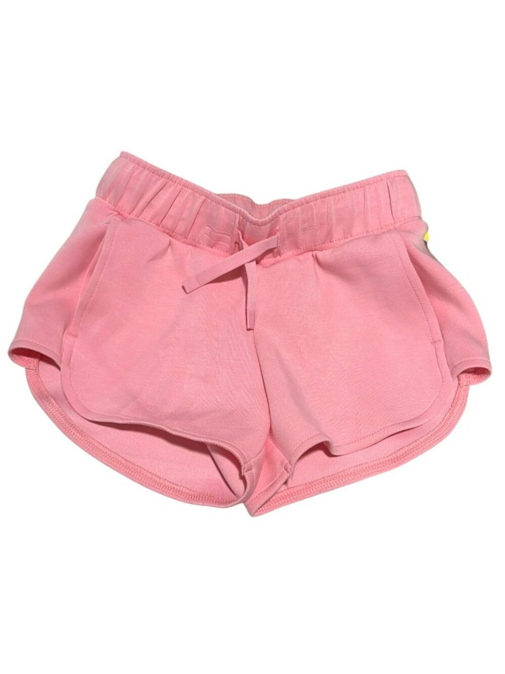 All in Motion Pink Girls Mid-Rise Soft Shorts Drawstring & Pocketsxs-5, small -5